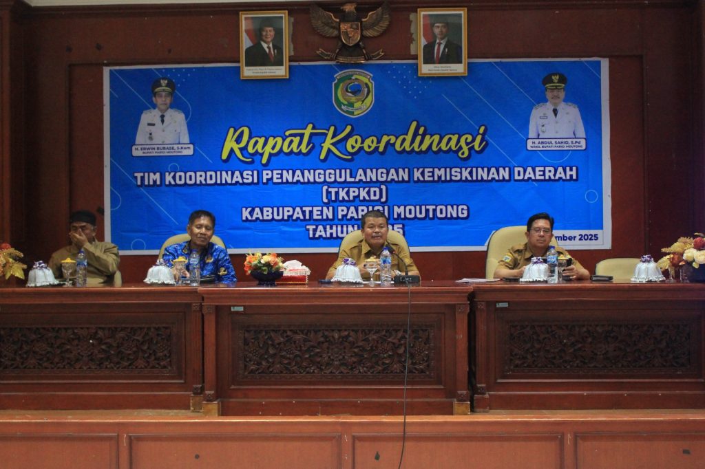 Rapat TKPKD 2025 Resmi Dibuka, Pemkab Parigi Moutong Perkuat Penanggulangan Kemiskinan