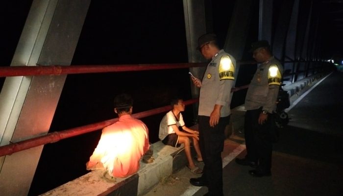 Patroli Malam Polsek Bolano Lambunu Sisir Empat Desa, Cegah Gangguan Kamtibmas