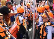 Anak-anak PAUD Belajar Keselamatan di Kantor SAR Palu