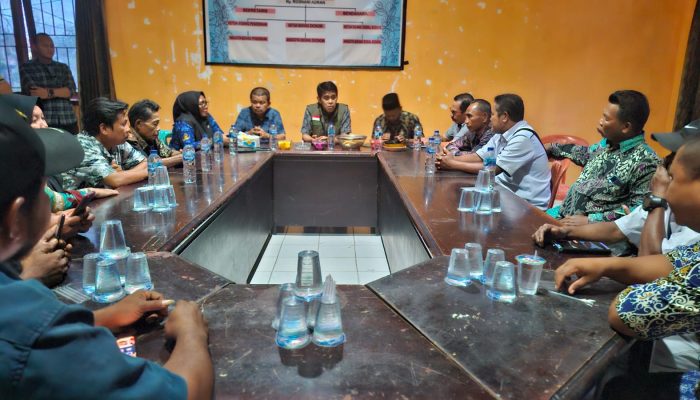 Bupati Parigi Moutong Pimpin Rapat di Ampibabo, Tekankan Antisipasi Karhutla dan Pentingnya Data Desa