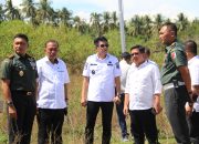 Pangdam XXIII/Palaka Wira Tinjau Lahan Hibah Pemda Parigi Moutong untuk Denpom dan Korem