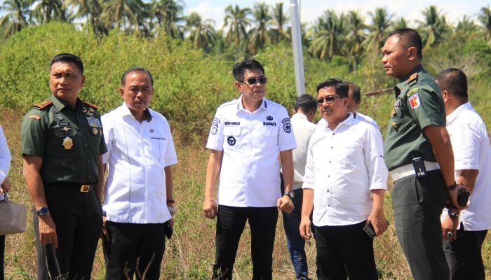 Pangdam XXIII/Palaka Wira Tinjau Lahan Hibah Pemda Parigi Moutong untuk Denpom dan Korem