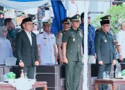 Henri Muhidin Wakili Ketua DPRD Sulteng Hadiri Sertijab Komandan Lanal Palu