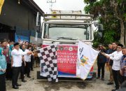 Gubernur Sulteng dan Bupati Parigi Moutong Lepas Ekspor Perdana 27 Ton Durian Beku ke Tiongkok