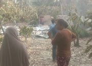 Rumah Semi Permanen di Sausu Gandasari Hangus Terbakar, Diduga Akibat Korsleting Listrik