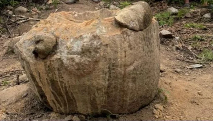 Penemuan Megalit di Kawasan Tambang Emas Ilegal Dongi-Dongi Sulteng, Diduga Berusia 1.000 Tahun