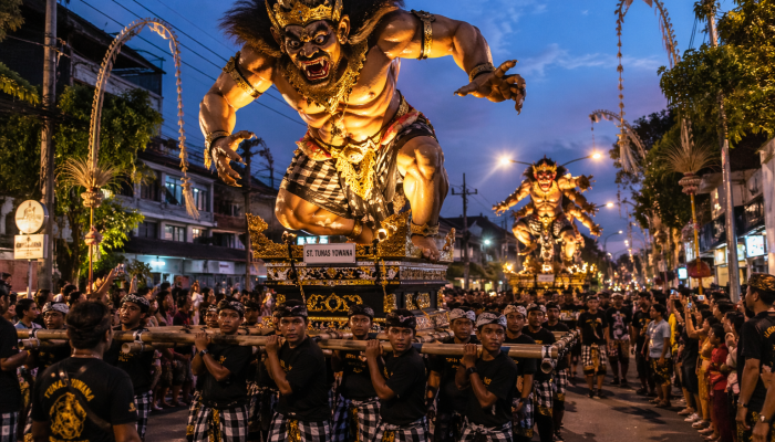 Bupati Parigi Moutong Dukung Festival Ogoh-Ogoh sebagai Agenda Budaya