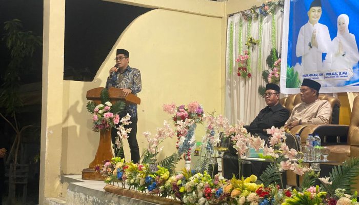 Bupati Erwin Burase Dorong Warga Tinombo Aktif Lawan Narkoba dan Jaga Kamtibmas