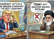 Trump Ajak Damai, Iran Pilih Lanjutkan Konflik