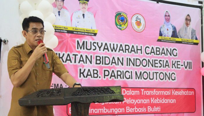 Erwin Burase Tekankan Peran Bidan dalam Tekan Stunting di Parigi Moutong