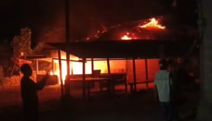 Kebakaran Rumah di Desa Pinotu Toribulu Diduga Akibat Korsleting Listrik