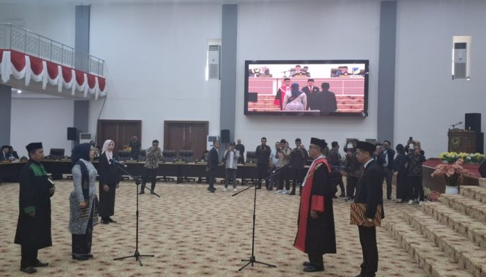Arnila H. Ali Resmi Jabat Wakil Ketua DPRD Sulteng, Gantikan Aristan