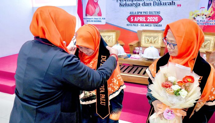 Bipeka PKS Sulteng Lantik Duta RKI, Perkuat Ketahanan Keluarga