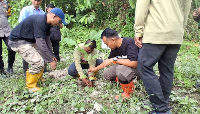 Pemkab Parigi Moutong Fokus Penghijauan, Wabup Pimpin Langsung Aksi Tanam Pohon
