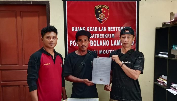 Kasus Pengrusakan di Bolano Lambunu Parigi Moutong Diselesaikan Secara Kekeluargaan