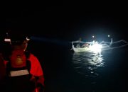 Nelayan Mati Mesin di Perairan Tolitoli Ditemukan Selamat oleh Tim SAR Gabungan