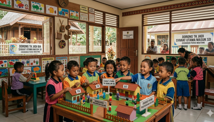 Disdikbud Parimo Dorong TK Jadi Syarat Utama Masuk Sekolah Dasar