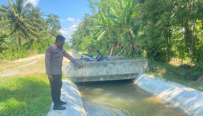 Lansia Hanyut di Irigasi Balinggi