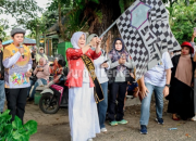 Kreativitas Anak PAUD Meriahkan Pawai Karnaval Hardiknas di Parigi