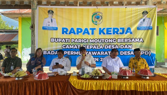 Erwin Burase Serap Aspirasi Warga Sausu dan Balinggi Lewat Rapat Kerja Daerah