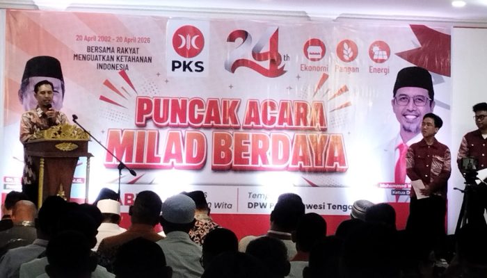 Milad ke-24 PKS Sulteng Digelar Sederhana, Sarat Pesan Kebangsaan