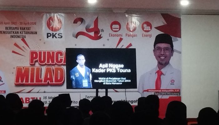 Milad PKS Sulteng Penuh Haru, Refleksi Perjuangan dan Semangat Pengabdian