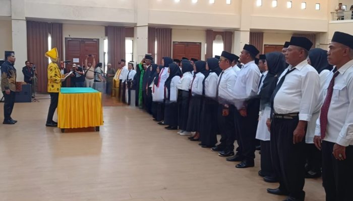 Bupati Parigi Moutong Lantik 101 Kepala Sekolah pada Peringatan Hardiknas 2026