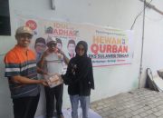 DPW PKS Sulteng Bagikan 200 Kantong Daging Kurban kepada Masyarakat