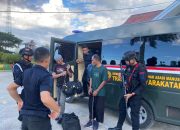 Brimob Polda Sulteng Amankan Pemindahan Dua Warga Binaan dari Tolitoli ke Buol