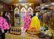 Motif Bomba Saga Jadi Identitas Budaya Baru Parigi Moutong di Pameran MTQ Sulteng