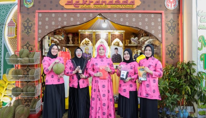 Dekranasda Parigi Moutong Dorong UMKM Tembus Pasar Nasional Lewat Pameran MTQ Sulteng