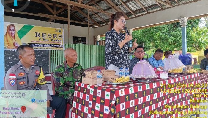 Reses Bunda Leli Bahas Sertifikat Tanah Pura