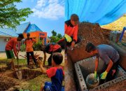 BPBD Parigi Moutong Buat Enam Lubang Biopori
