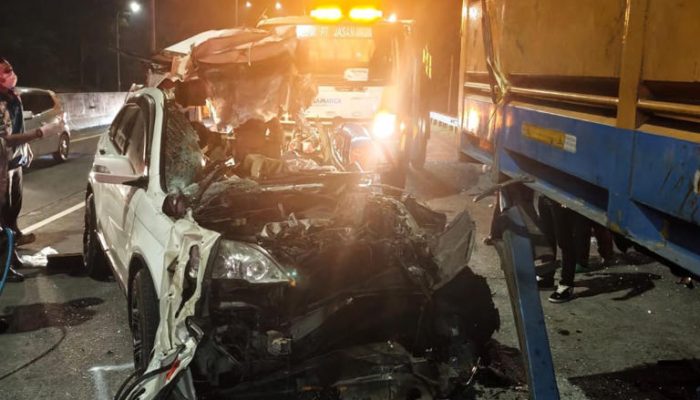 Lima Sekeluarga Tewas dalam Kecelakaan Tol Pandaan-Malang