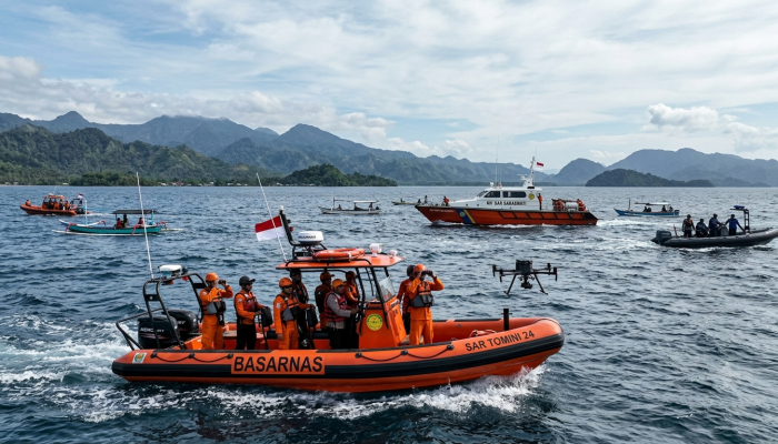 Kapal Wisata Hilang Kontak, 13 Orang Masih Dicari