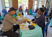 Polsek Ulubongka Beri Pengobatan Gratis untuk Warga Pedalaman
