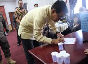 Bupati, Wabup dan Sekda Parigi Moutong Tes Urin di Hari Anti Narkotika