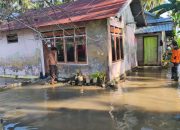 Banjir Rendam Dua Rumah di Pombalowo