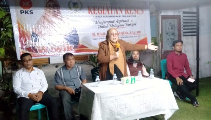 Reses di Lolu Selatan, Wiwik Tekankan Ketahanan Keluarga