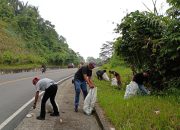 Jalur Palu-Parigi Dibersihkan, 845 Kg Sampah Diangkut