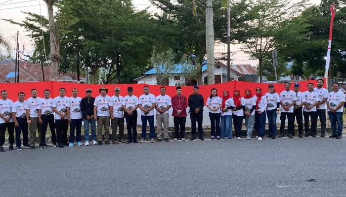 Bendera Merah Putih 81 Meter Membentang di Poso