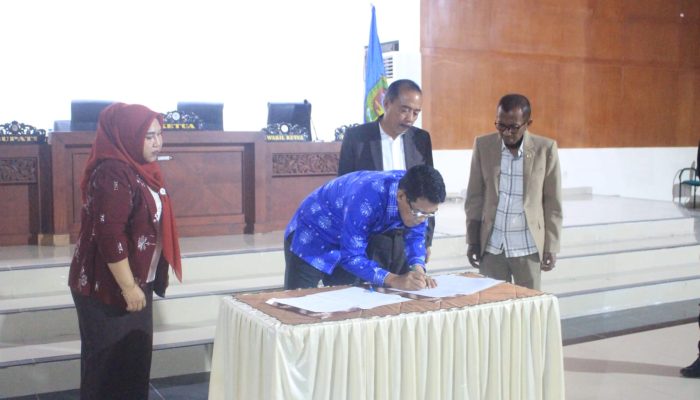 Bupati Hadiri Penandatanganan KUA-PPAS APBD 2027