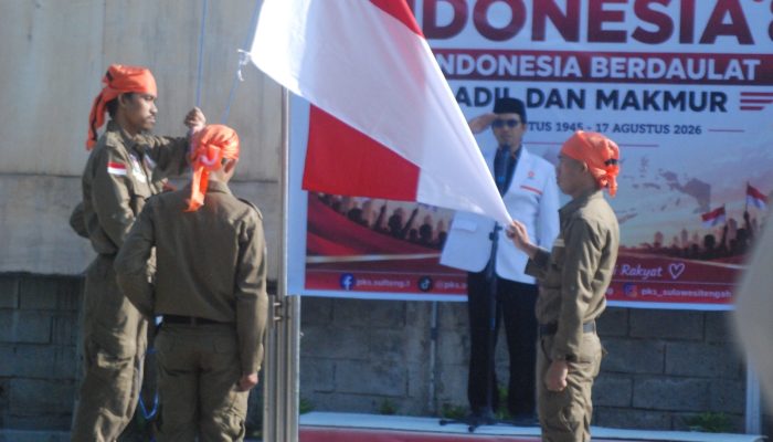 HUT RI ke-81, PKS Sulteng Tegaskan Kerja Nyata untuk Rakyat
