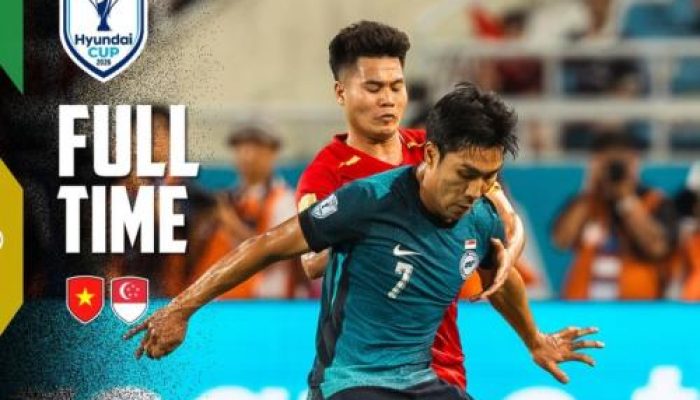 Vietnam Ditahan Singapura Tanpa Gol