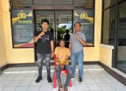Gagal Kabur saat Curi Motor di Halaman Masjid