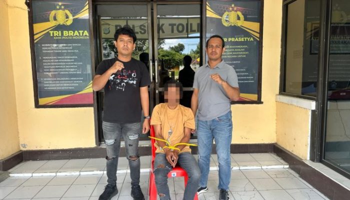 Gagal Kabur saat Curi Motor di Halaman Masjid