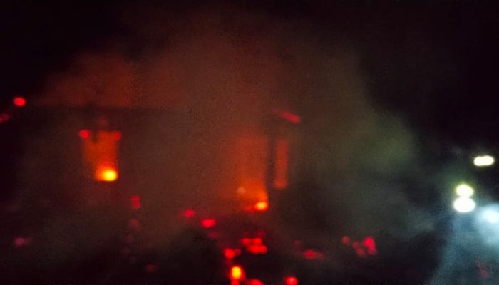 Rumah Warga Ogomolos Ludes Terbakar, Rugi Rp70 Juta