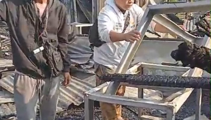 BKBN PKS Sulteng Bantu Warga Terdampak Kebakaran