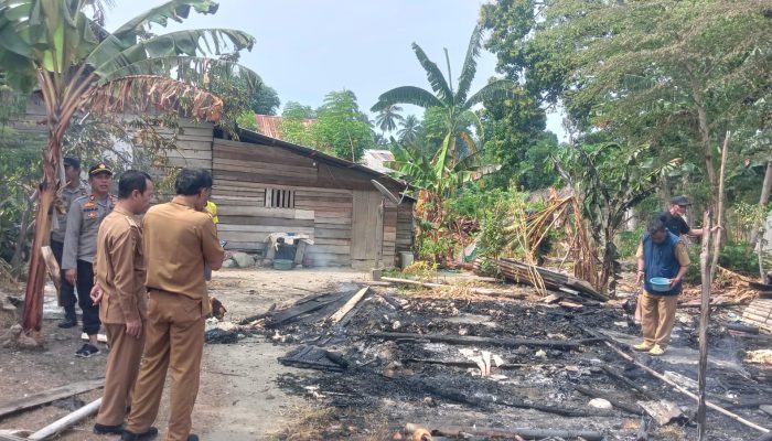 Kebakaran Rumah di Palasa, Dua Warga Mengungsi