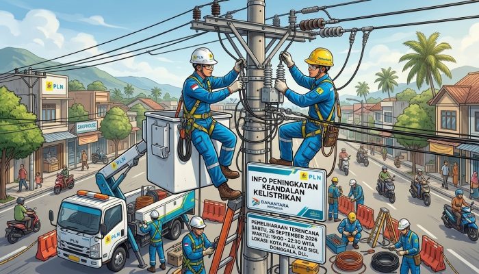 Berikut Wilayah yang Terdampak Pemadaman PLN Sabtu Malam